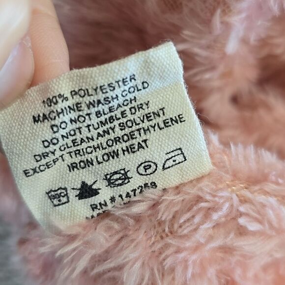 Simply Southern Peachy Pink Textured Soft Pullover Jacket - Size XL - Picture 16 of 16